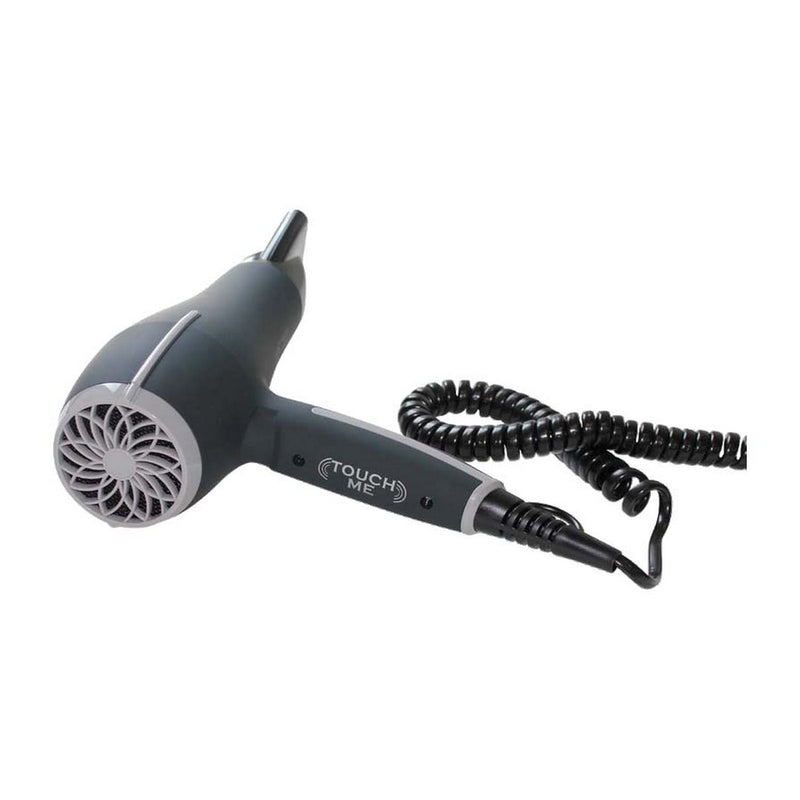 ELE.820.99.GRI - SÈCHE-CHEVEUX DE COURTOISIE SENSITIVE TOUCH 2000 W + PRISE SECTEUR GRIS ANTHRACITE