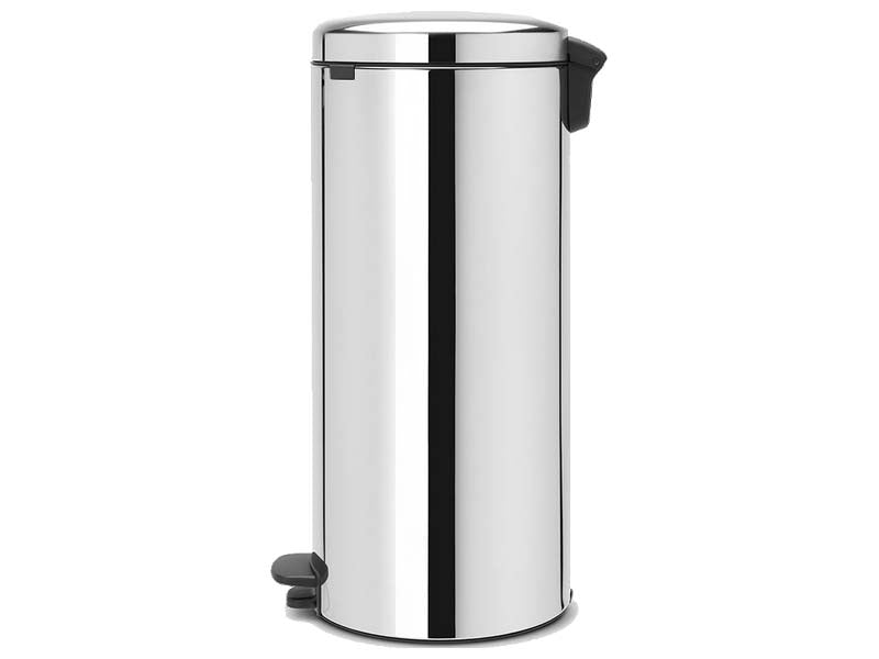 EXE.915.11.CHR - POUBELLE À PÉDALE 30 L INOX POLI BRILLANT