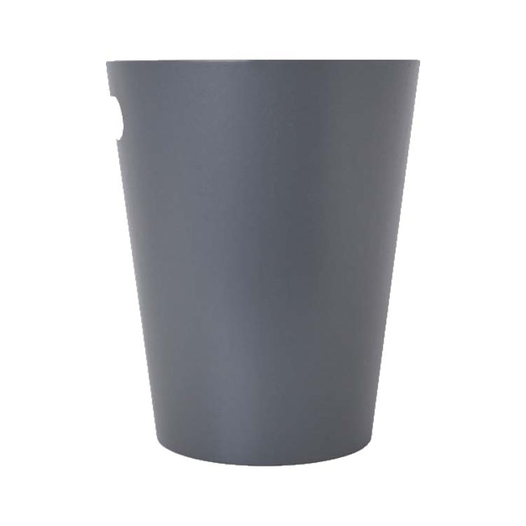 EXE.920.01.NOI - CORBEILLE À PAPIER WOOD 7,5 L AVEC POIGNÉE EN BOIS