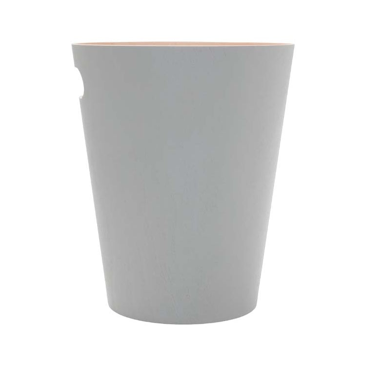 EXE.920.01.NOI - CORBEILLE À PAPIER WOOD 7,5 L AVEC POIGNÉE EN BOIS