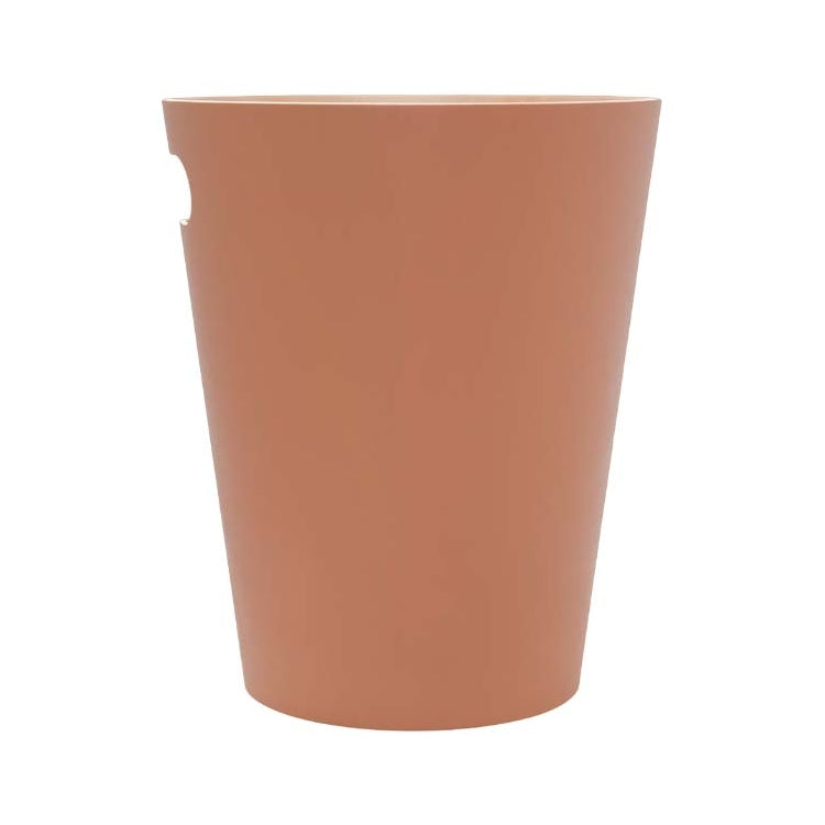 EXE.920.01.NOI - CORBEILLE À PAPIER WOOD 7,5 L AVEC POIGNÉE EN BOIS