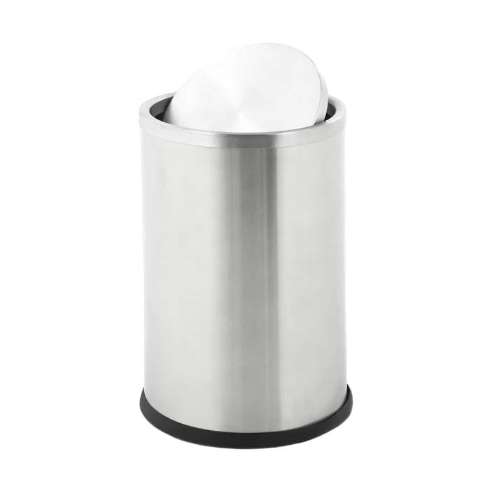 EXE.927.06.ALU - CORBEILLE SWING TOP 10 L INOX