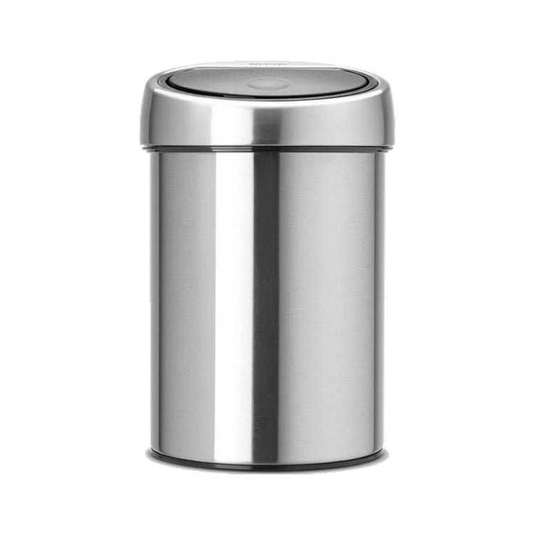 EXE.TB.911.10.RON.CHR - POUBELLE MURALE TOUCH BIN 3 L INOX POLI BRILLANT