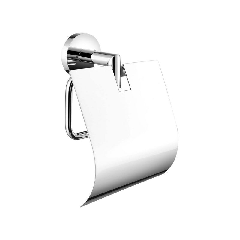 GRS.211.10.CHR - DISTRIBUTEUR PAPIER ROULEAU SIMPLE + CAPOT TECNO