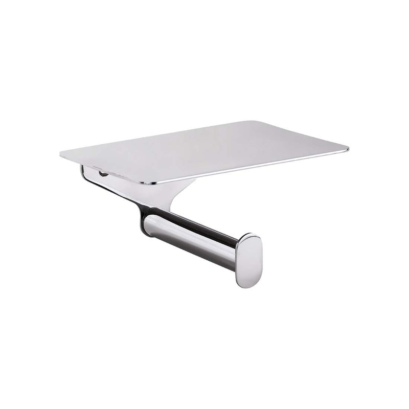ORG.3111.10.NOI - DISTRIBUTEUR PAPIER ROULEAU SIMPLE AVEC CAPOT SUPPORT POUR SMARTPHONE ORGANIC DARK