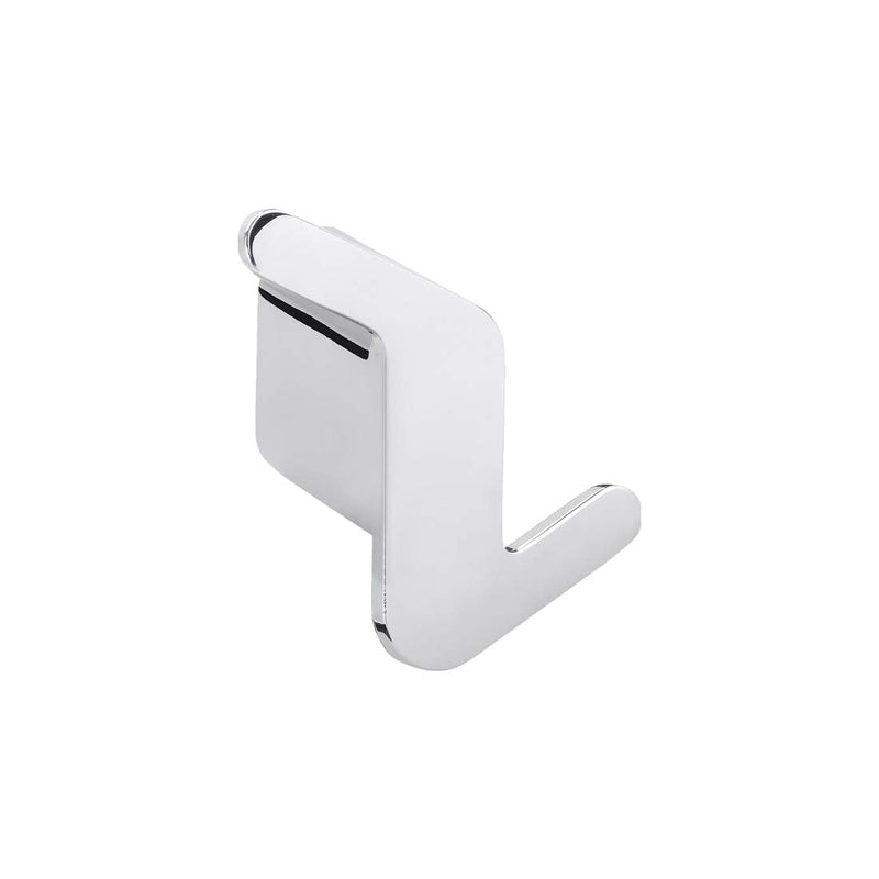 ORG.3152.01.NOI.G - PATÈRE MURALE 2 TÊTES GAUCHE ORGANIC DARK