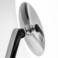 GRS.1190.01.CHR - MIROIR GROSSISSANT A POSER LED MOON DANCE CHROMÉ