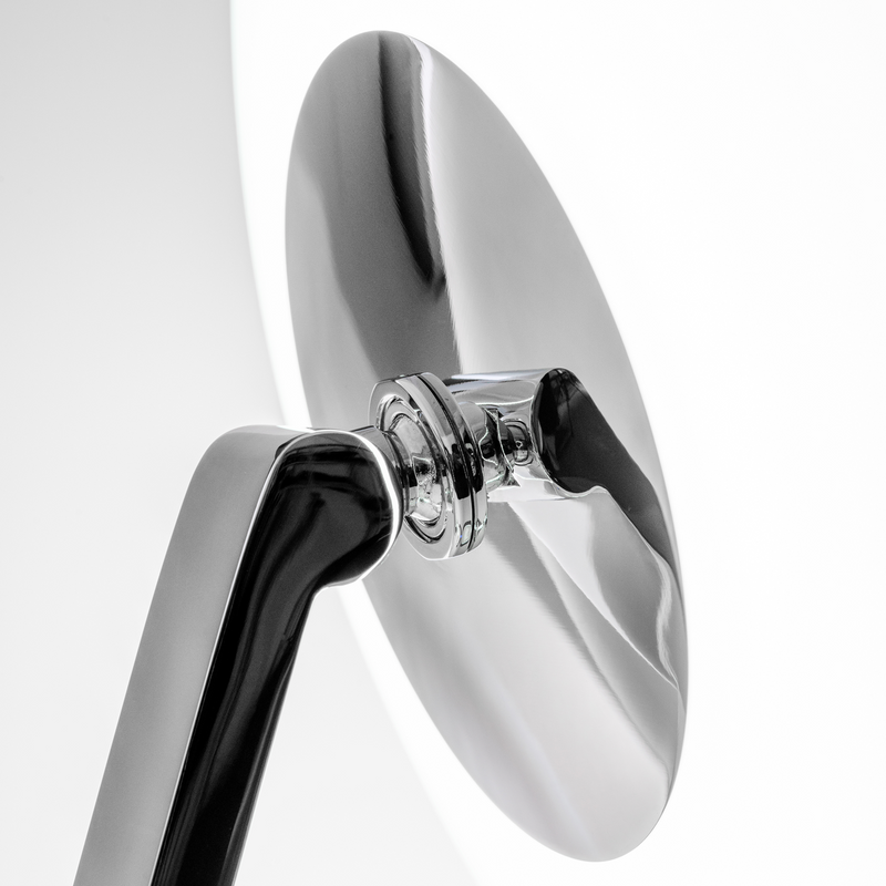 GRS.1190.01.CHR - MIROIR GROSSISSANT A POSER LED MOON DANCE CHROMÉ