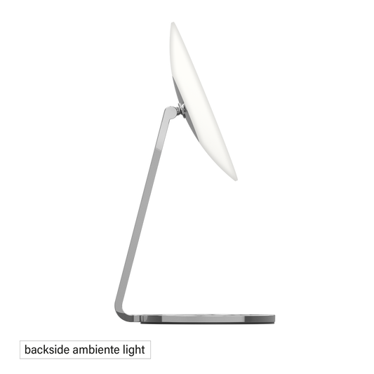 GRS.1190.01.CHR - MIROIR GROSSISSANT A POSER LED MOON DANCE CHROMÉ