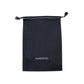 ELE.860.01.NOI - POCHETTE NOIRE POUR SÈCHE-CHEVEUX DE COURTOISIE LETTRAGE CAPITAL