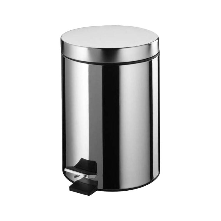 EXE.911.11.CHR - POUBELLE À PÉDALE 3 L INOX BRILLANT