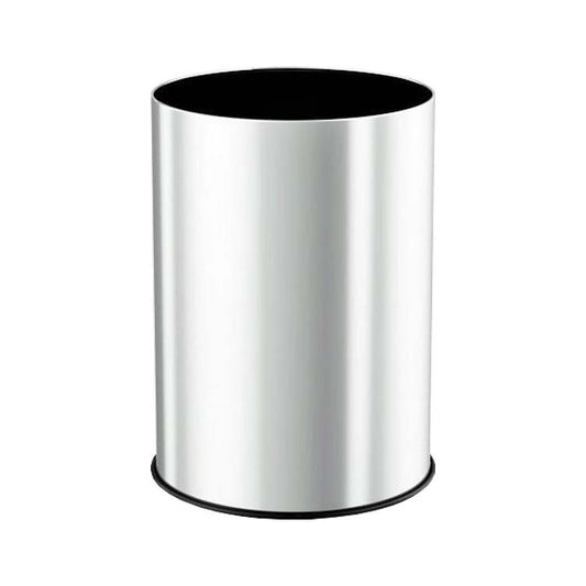 EXE.912.01.BLA - CORBEILLE RONDE 5 L INOX BLANC MAT