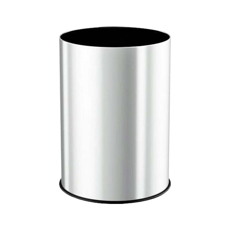 EXE.912.01.BLA - CORBEILLE RONDE 5 L INOX BLANC MAT