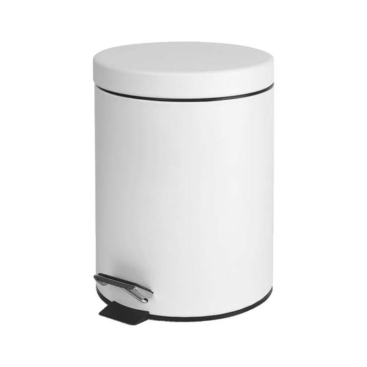 EXE.912.11.CHR - POUBELLE À PÉDALE PREMIUM 5 L CHROME