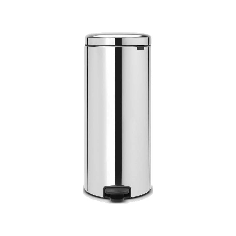 EXE.915.11.CHR - POUBELLE À PÉDALE 30 L INOX POLI BRILLANT