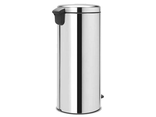 EXE.915.11.CHR - POUBELLE À PÉDALE 30 L INOX POLI BRILLANT