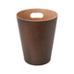 EXE.920.01.NOI - CORBEILLE À PAPIER WOOD 7,5 L AVEC POIGNÉE EN BOIS
