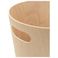 EXE.920.01.NOI - CORBEILLE À PAPIER WOOD 7,5 L AVEC POIGNÉE EN BOIS