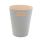 EXE.920.01.NOI - CORBEILLE À PAPIER WOOD 7,5 L AVEC POIGNÉE EN BOIS