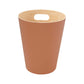 EXE.920.01.NOI - CORBEILLE À PAPIER WOOD 7,5 L AVEC POIGNÉE EN BOIS