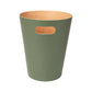 EXE.920.01.NOI - CORBEILLE À PAPIER WOOD 7,5 L AVEC POIGNÉE EN BOIS