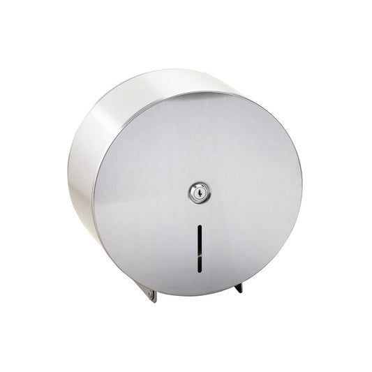 EXE.940.11.CHR - DISTRIBUTEUR PAPIER HYGIÉNIQUE JUMBO Ø260 MM INOX POLI BRILLANT