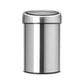 EXE.TB.911.10.RON.CHR - POUBELLE MURALE TOUCH BIN 3 L INOX POLI BRILLANT