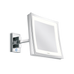 GRS.1191.15.1.CHR - MIROIR GROSSISSANT MURAL LED CUBIK T3 CHROMÉ
