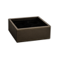 GRS.21.21.50.NOI - BOITE POUR CAPSULES DE CAFÉ THE LONDONER SIMILI CUIR NOIR