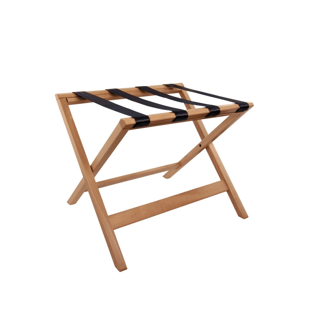GRS.21.87.90.NAT - RACK PORTE-VALISE EN HÊTRE NATUREL SANS DOSSERET