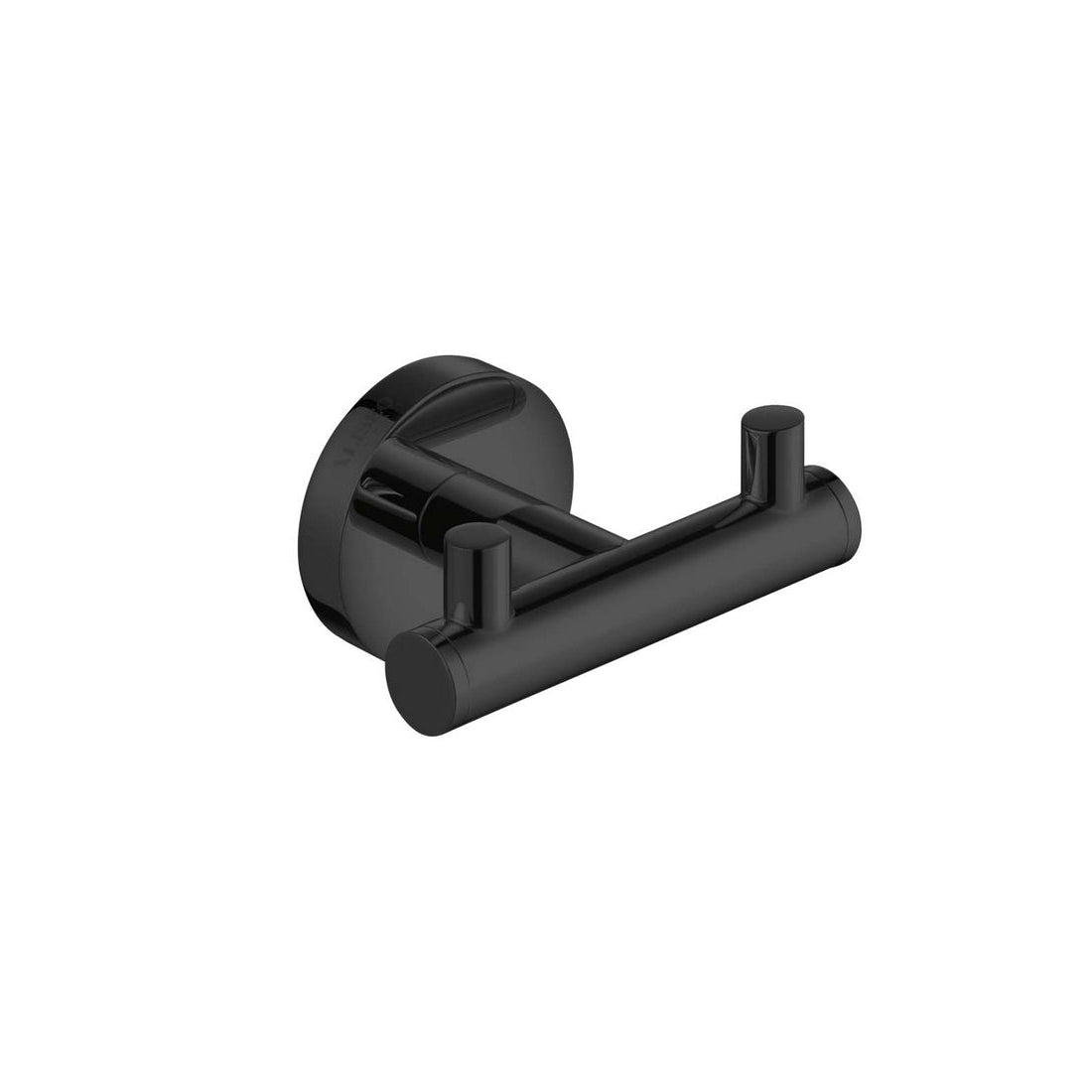 GRS.2552.01.NOI - PATÈRE MURALE 2 TÊTES NEXXUS BLACK