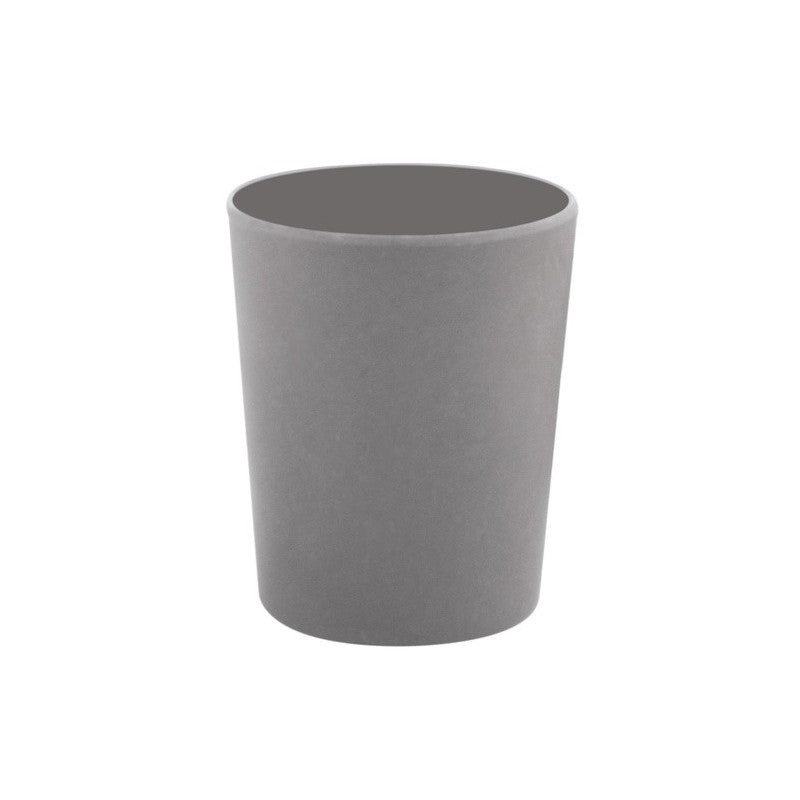 GRS.566.08.GRI - GOBELET VERRE À DENT EN FIBRE DE BAMBOU GRIS