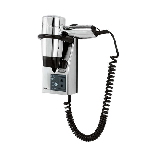 GRS.810.44.BLA - SÈCHE-CHEVEUX PISTOLET PHOENIX BLANC 1200W AVEC PRISE RASOIR