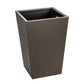 GRS.924.08.NOI - CORBEILLE À PAPIER SQUARE 10 L SIMILI CUIR