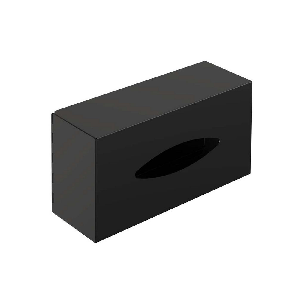 GRS.930.80.INO.NOI - BOÎTE KLEENEX RECTANGLE MURAL STANDARD INOX NOIR