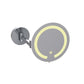LED.1160.00.CHR - MIROIR GROSSISSANT MURAL LED SENSOR ROUND Ø 23 cm