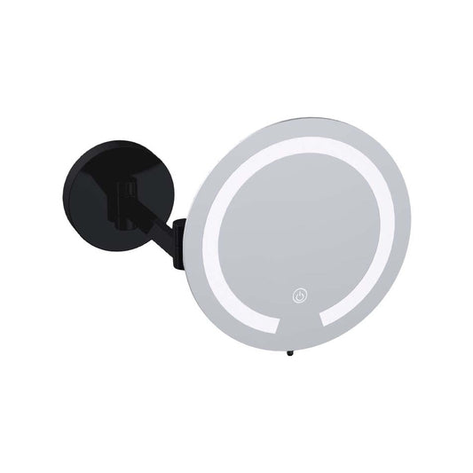 LED.1160.00.CHR - MIROIR GROSSISSANT MURAL LED SENSOR ROUND Ø 23 cm