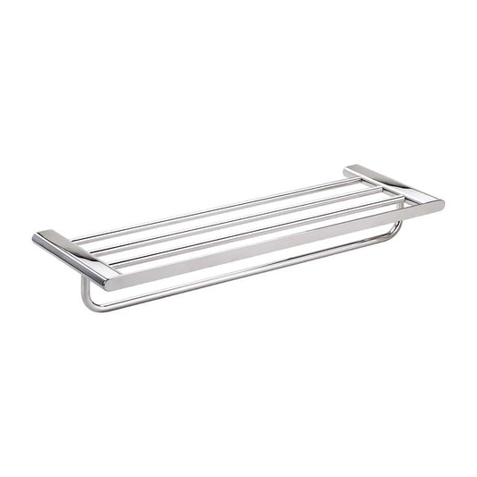 ORG.3194.60.NOI - RACK ÉTAGÈRE 600 MM + PORTE-SERVIETTES ORGANIC DARK
