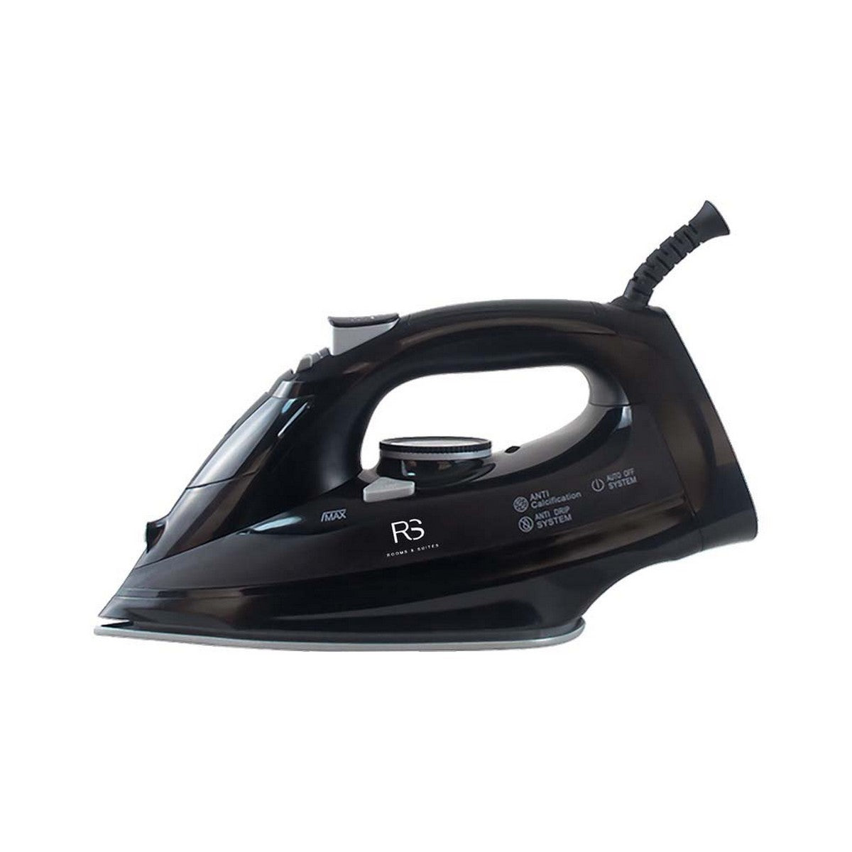 RS.21.61.75.NOI - FER À REPASSER VAPEUR NOIR 1800 W BY ROOMS & SUITES®