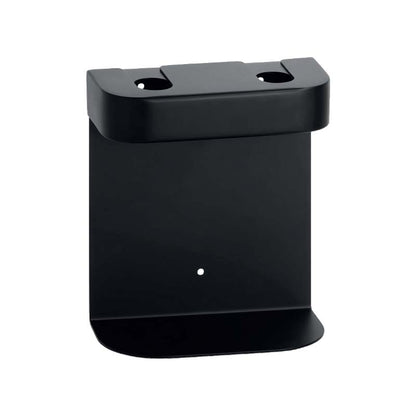 RS.966.12.NOI - SUPPORT MURAL NOIR 2 X 500 ML POUR FLACONS RECHARGEABLES