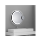 SAT70.12.11.11.21.NOI - MIROIR SATELLIS ROUND DUO BACKLIGHT & FRONTLIGHT MIXTE LED Ø700 MM, AVEC FILM ANTI-BUÉE