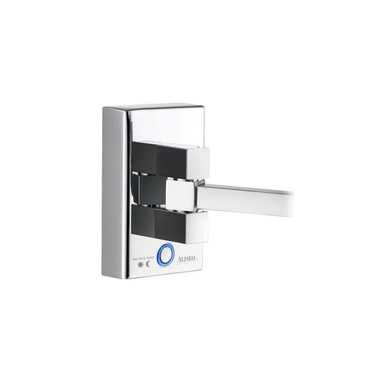 GRS.1191.15.1.CHR - MIROIR GROSSISSANT MURAL LED CUBIK T3 CHROMÉ